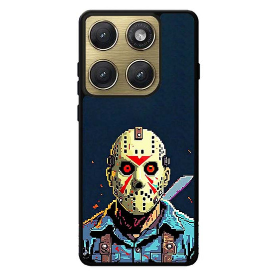 Friday the 13th Jason Voorhees Pixel Art Motorola Edge 2026 Case