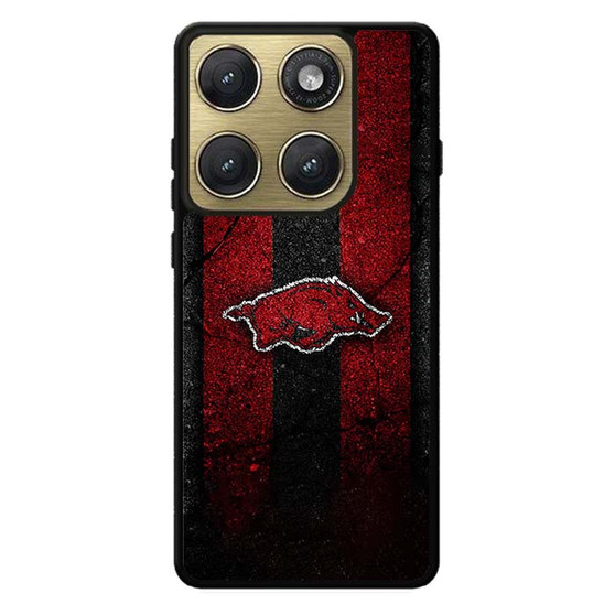 Arkansas Razorbacks Asphalt Style Motorola Edge 2026 Case