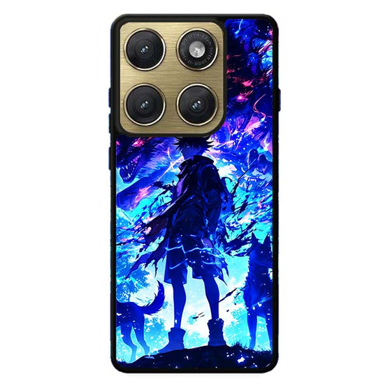 Jujutsu Kaisen Megumi and the Wolfs Motorola Edge 2026 Case