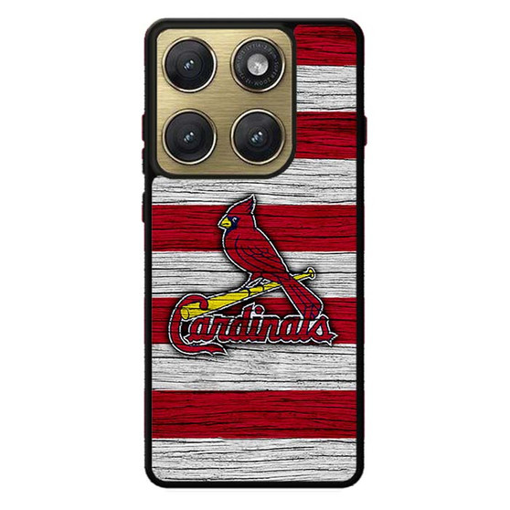 St Louis Cardinals Wooden Style Motorola Edge 2026 Case