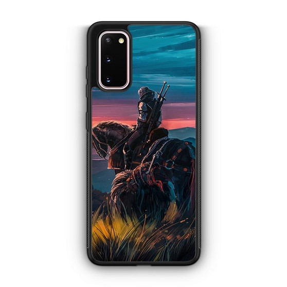 The Witcher Geralt of Rivia Riding Horse Samsung Galaxy S20 5G | S20+ 5G | S20 FE 5G Case