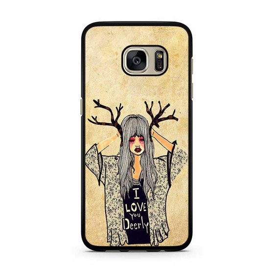 I love you deerly Samsung Galaxy S7 | S7 Edge Case