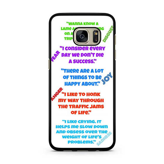 Inside Out Quotes Samsung Galaxy S7 | S7 Edge Case Inside Out Quotes Samsung Galaxy S7 | S7 Edge Case