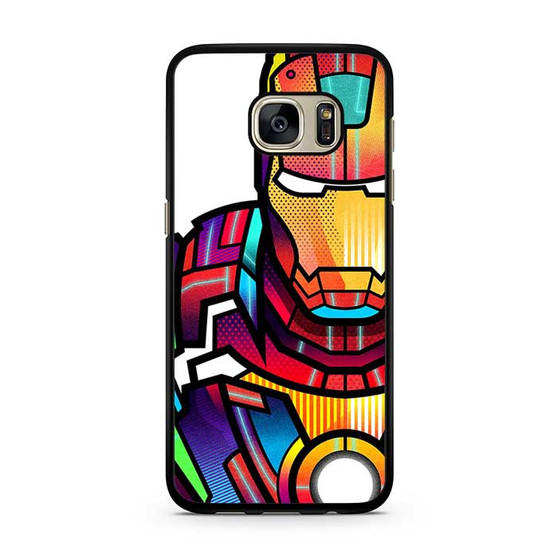 Ironman colorful art Samsung Galaxy S7 | S7 Edge Case