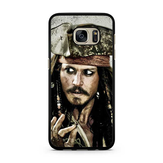 jack sparrow pirates of the caribbean 1 Samsung Galaxy S7 | S7 Edge Case jack sparrow pirates of the caribbean 1 Samsung Galaxy S7 | S7 Edge Case