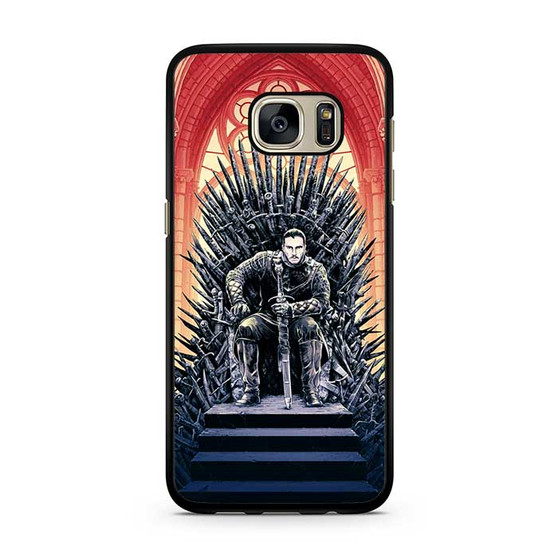 Jon Snow Iron Throne Samsung Galaxy S7 | S7 Edge Case Jon Snow Iron Throne Samsung Galaxy S7 | S7 Edge Case