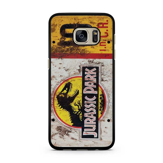 jurassic park ticket Samsung Galaxy S7 | S7 Edge Case jurassic park ticket Samsung Galaxy S7 | S7 Edge Case