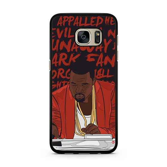 Kanye West On desk Samsung Galaxy S7 | S7 Edge Case Kanye West On desk Samsung Galaxy S7 | S7 Edge Case