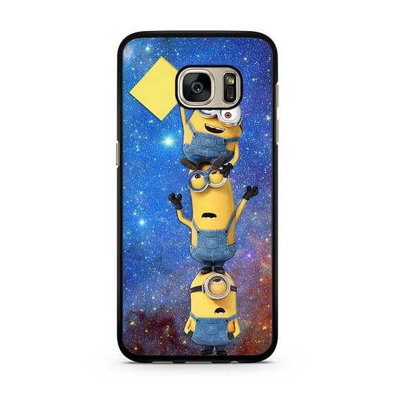 Minions Handing Note Nebula Samsung Galaxy S7 | S7 Edge Case Minions Handing Note Nebula Samsung Galaxy S7 | S7 Edge Case