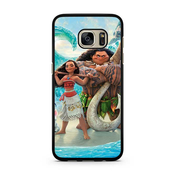 Moana And Maui Ready Adventure Samsung Galaxy S7 | S7 Edge Case Moana And Maui Ready Adventure Samsung Galaxy S7 | S7 Edge Case