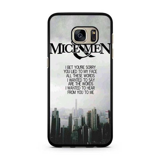 Of Mice & Men Lyrics 14 Samsung Galaxy S7 | S7 Edge Case Of Mice & Men Lyrics 14 Samsung Galaxy S7 | S7 Edge Case