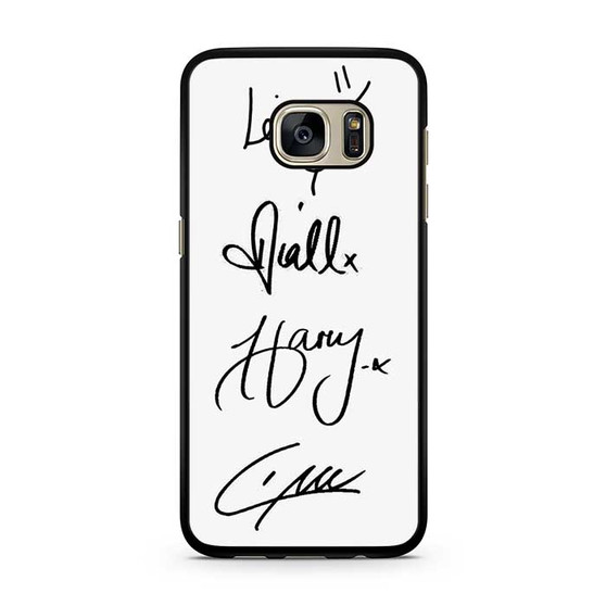 One Direction Signatures 2 Samsung Galaxy S7 | S7 Edge Case One Direction Signatures 2 Samsung Galaxy S7 | S7 Edge Case