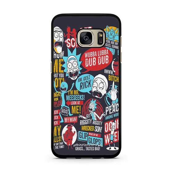 Rick And Morty 7 Samsung Galaxy S7 | S7 Edge Case Rick And Morty 7 Samsung Galaxy S7 | S7 Edge Case