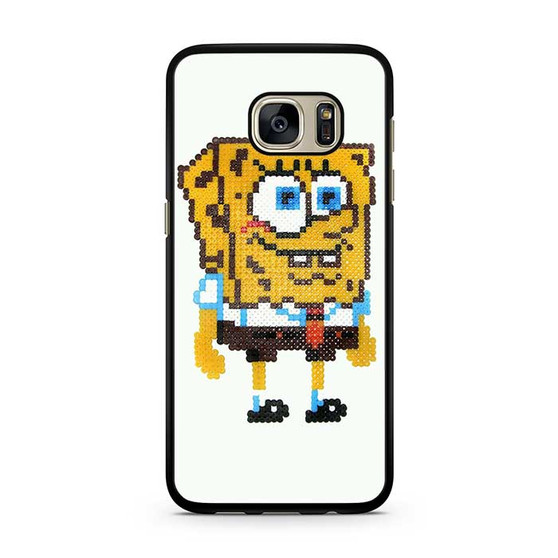 Spongebob Pixel Arts Samsung Galaxy S7 | S7 Edge Case Spongebob Pixel Arts Samsung Galaxy S7 | S7 Edge Case