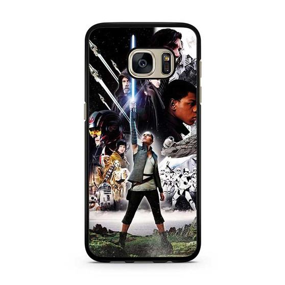 Star Wars The Last of Jedi Cover Samsung Galaxy S7 | S7 Edge Case Star Wars The Last of Jedi Cover Samsung Galaxy S7 | S7 Edge Case