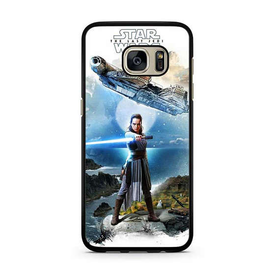 Star Wars The Last of Jedi Rey Samsung Galaxy S7 | S7 Edge Case Star Wars The Last of Jedi Rey Samsung Galaxy S7 | S7 Edge Case
