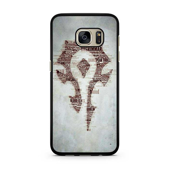 WARCRAFT Logo Samsung Galaxy S7 | S7 Edge Case WARCRAFT Logo Samsung Galaxy S7 | S7 Edge Case