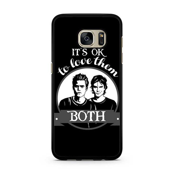 Its okay to love Salvaore Vampire Diaries Samsung Galaxy S7 | S7 Edge Case Its okay to love Salvaore Vampire Diaries Samsung Galaxy S7 | S7 Edge Case