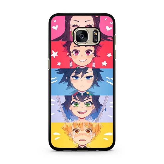 Kimetsu No Yaiba Samsung Galaxy S7 | S7 Edge Case Kimetsu No Yaiba Samsung Galaxy S7 | S7 Edge Case