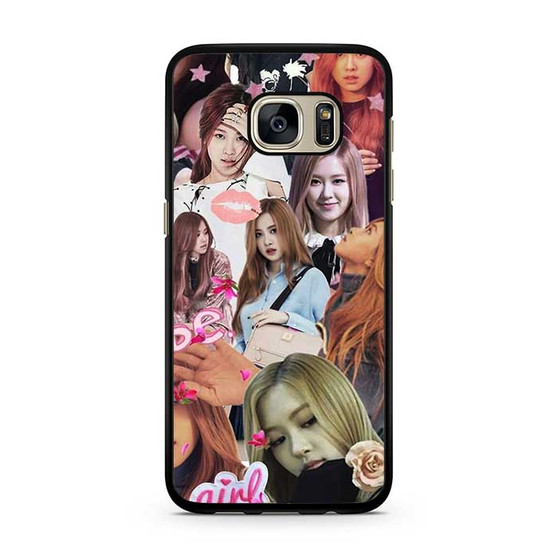 Black Pink Collage 3 Samsung Galaxy S7 | S7 Edge Case Black Pink Collage 3 Samsung Galaxy S7 | S7 Edge Case