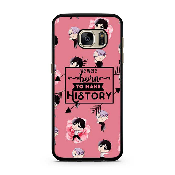 Yuri On Ice Quotes Samsung Galaxy S7 | S7 Edge Case Yuri On Ice Quotes Samsung Galaxy S7 | S7 Edge Case