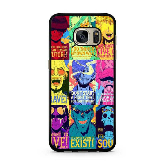 One Piece Quotes Samsung Galaxy S7 | S7 Edge Case One Piece Quotes Samsung Galaxy S7 | S7 Edge Case