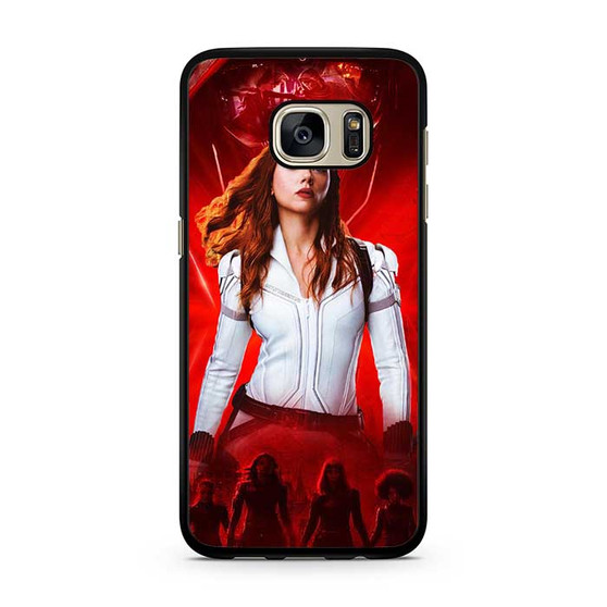 Black widow white suit Samsung Galaxy S7 | S7 Edge Case Black widow white suit Samsung Galaxy S7 | S7 Edge Case