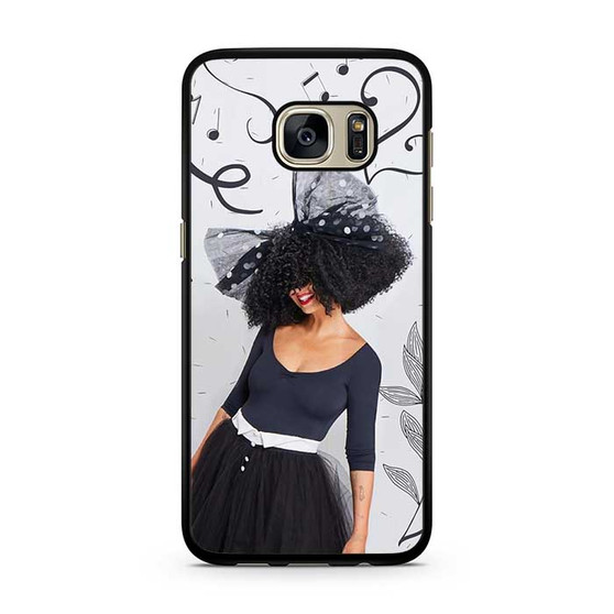 Sia Black and White Samsung Galaxy S7 | S7 Edge Case Sia Black and White Samsung Galaxy S7 | S7 Edge Case