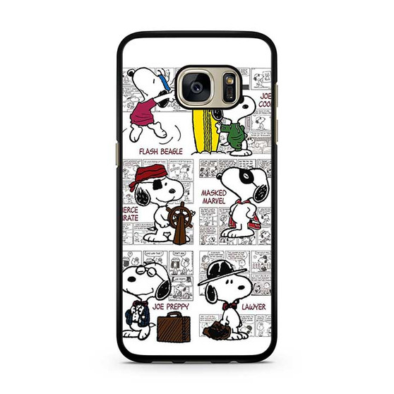 Snoopy Comic Art Samsung Galaxy S7 | S7 Edge Case