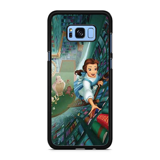 Belle as Beauty and the Beast in Library Samsung Galaxy S8 | S8+ Case