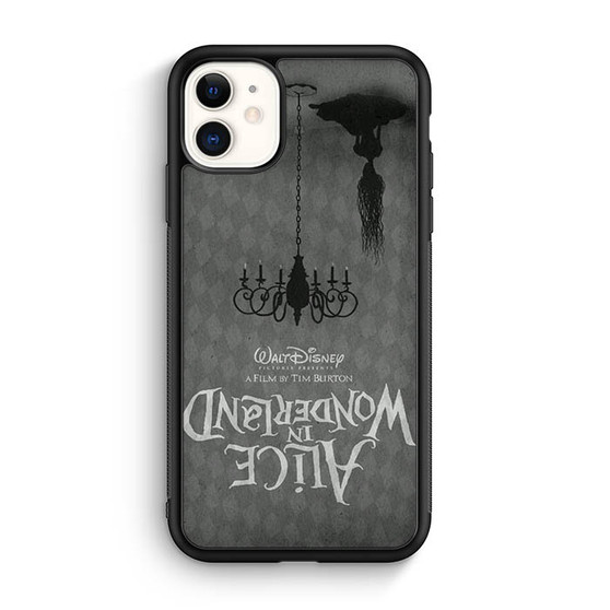 Alice in Wonderland in poster Movie iPhone 11 Case