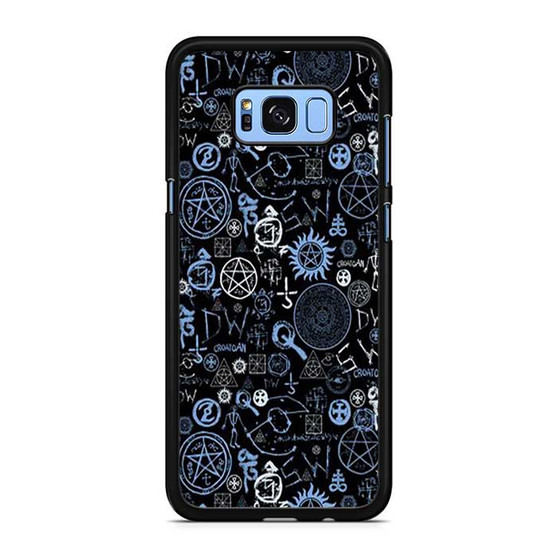 supernatural logo collage Samsung Galaxy S8 | S8+ Case