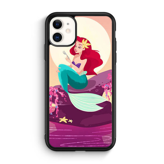 Ariel Handing a Fork iPhone 11 Case