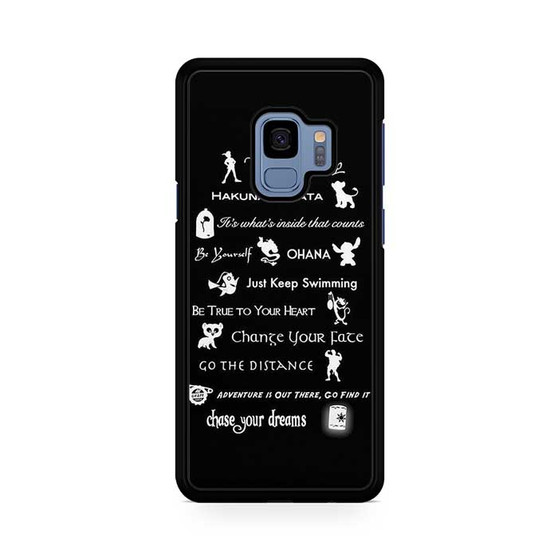 All Disney QUOTES Samsung Galaxy S9 | S9+ Case