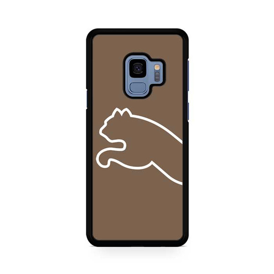 brown puma half logo Samsung Galaxy S9 | S9+ Case