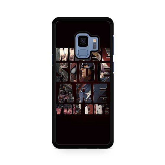 Captai america who side are you Samsung Galaxy S9 | S9+ Case