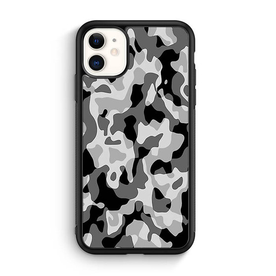 black camouflage iPhone 11 Case