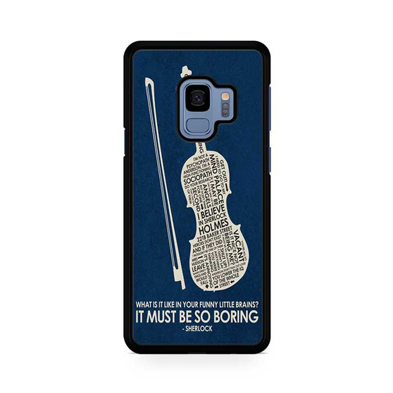 sherlock it must be so boring 1 Samsung Galaxy S9 | S9+ Case