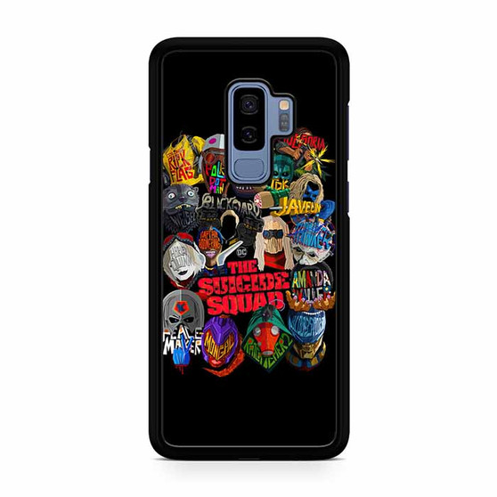 The Suicide Squad Members Logo Samsung Galaxy S9 | S9+ Case
