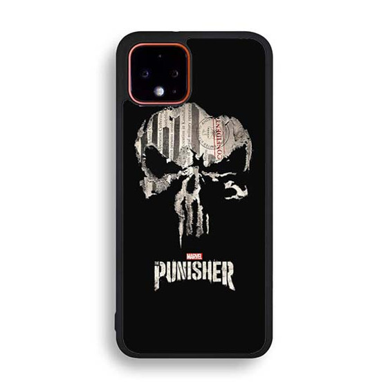 Marvel The Punisher Logo Google Pixel 4 | Pixel 4a | Pixel 4a 5G | Pixel 4 XL Case