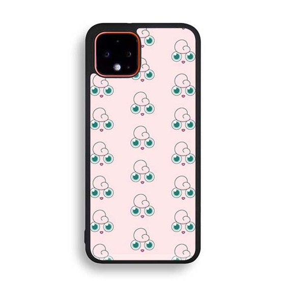 Pokemon Jigglypuff face collage Google Pixel 4 | Pixel 4a | Pixel 4a 5G | Pixel 4 XL Case