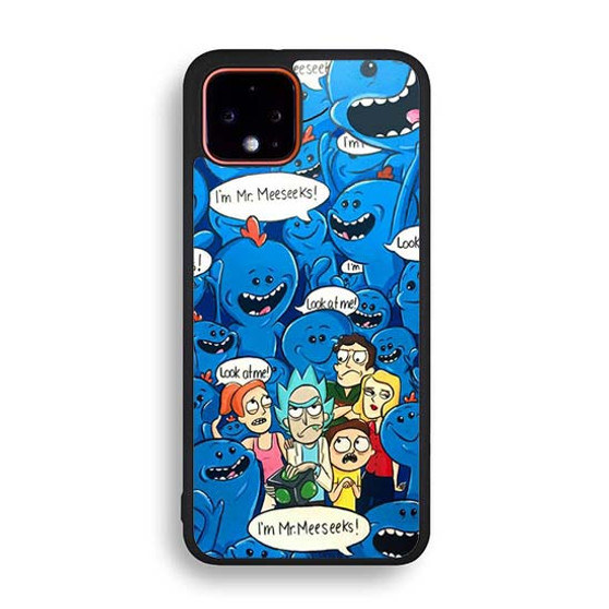 Rick and Morty Mr Meeseeks 1 Google Pixel 4 | Pixel 4a | Pixel 4a 5G | Pixel 4 XL Case