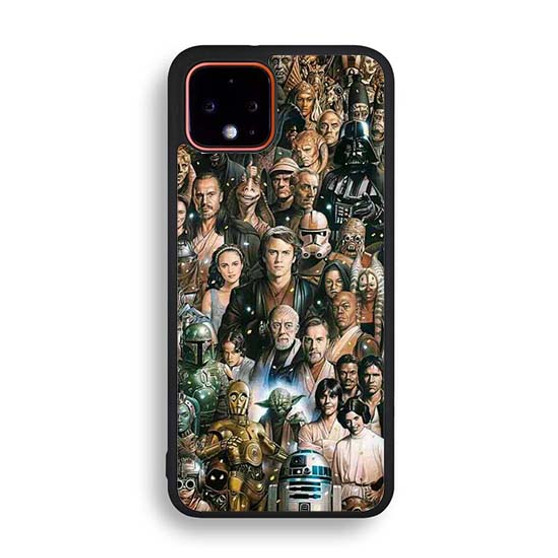 Star wars Characters Google Pixel 4 | Pixel 4a | Pixel 4a 5G | Pixel 4 XL Case
