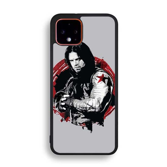 Winter Soldier artwork 2 Google Pixel 4 | Pixel 4a | Pixel 4a 5G | Pixel 4 XL Case