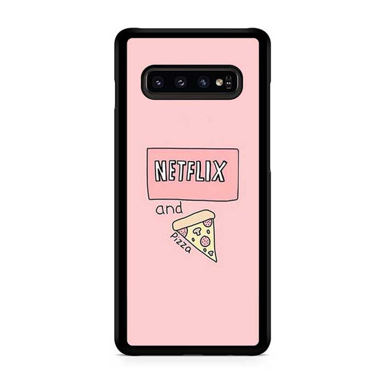 Netflix and Pizza Samsung Galaxy S10 | S10 5G | S10+ | S10e | S10 Lite Case