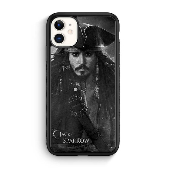 jack sparrow pirates of the caribbean 2 iPhone 11 Case