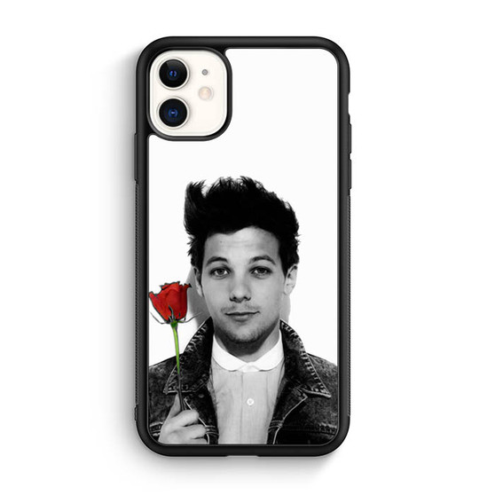 Louis Tomlison Handing a red rose iPhone 11 Case
