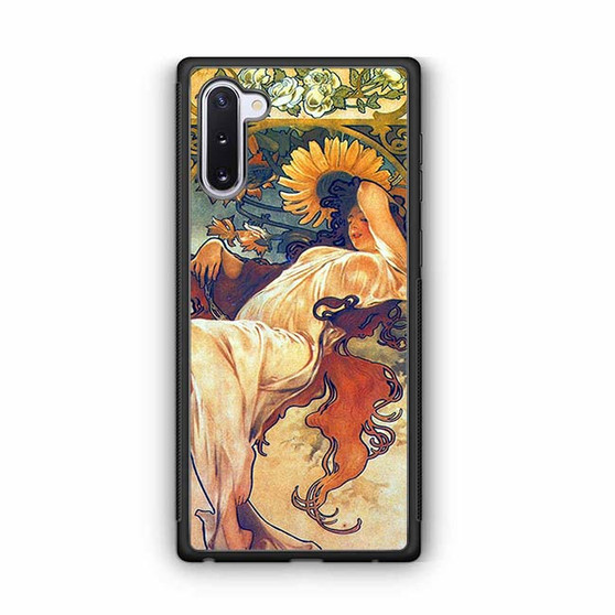 alphonse mucha Samsung Galaxy Note 10 Case