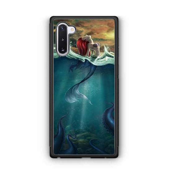 Ariel Little Mermaid Swimming Samsung Galaxy Note 10 Case