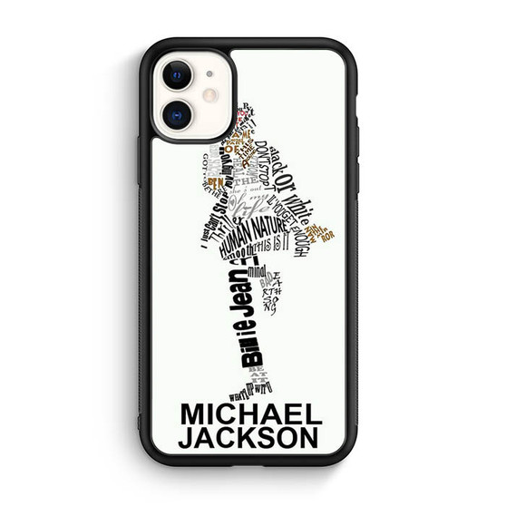 Michael Jackson Songs Title 1 iPhone 11 Case